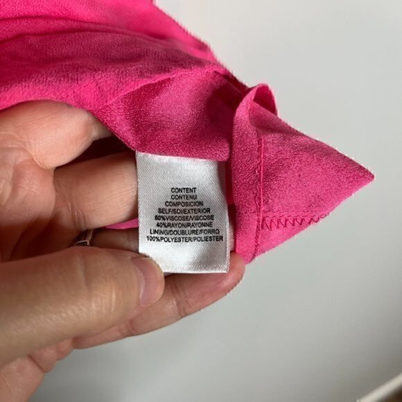 WAYF pink cropped strappy tank top - Picture 3 of 4